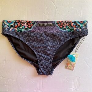 JOHNNY WAS saba hipster bikini bottom Size‎ XL New
